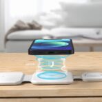 3-in-1 Magnetic Foldable Wireless Charger for Phone, Watch & Earbuds - Image 4