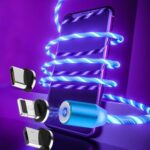 Magnetic Streamer Data Cable for iPhone, Android & Type-C