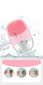 Mini Electric Silicone Facial Cleansing Brush - Image 4