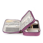 Travel Cable Organizer Case for USB, Charger & Power Bank