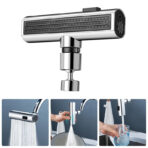 Rotating Splash-Proof Kitchen Faucet Extension Nozzle