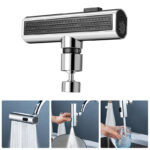 Rotating Splash-Proof Kitchen Faucet Extension Nozzle