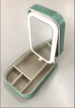 LED Makeup Mirror Storage Box with Touch Light - Image 5