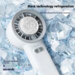 Handheld Turbo Jet Fan with Ice Cooling Function - Image 2