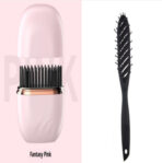 Mini Wireless Hair Straightening Comb for Travel - Image 3