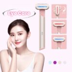 Electric Eye & Face Massager with Red Blue Light Therapy