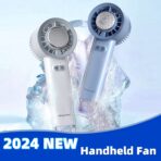 Handheld Turbo Jet Fan with Ice Cooling Function