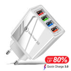 4-Port USB Quick Charge 3.0 Phone Charger Adapter - Image 8