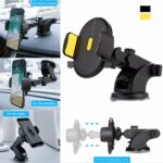 Long-Rod Telescopic Dashboard Phone Holder