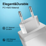 4-Port USB Quick Charge 3.0 Phone Charger Adapter - Image 2