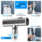 Rotating Splash-Proof Kitchen Faucet Extension Nozzle - Image 8