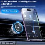 Vacuum Adsorption Magnetic Car Phone Holder for Dashboard - Image 3