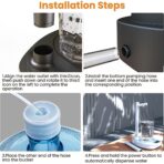 Rechargeable Desktop Automatic Water Bottle Dispenser - Image 3