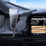 15W Magnetic Bendable Car Phone Holder Wireless Charger