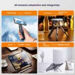 Multi-Form Foldable Magnetic Phone Holder & Tablet Stand - Image 2