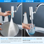 Rotating Splash-Proof Kitchen Faucet Extension Nozzle - Image 2