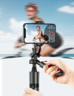 360° Auto Face Tracking Phone Holder for Vlogging & Live Streaming - Image 3