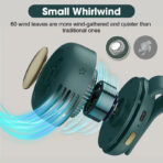 Clip-On Waist/Neck Mini Fan for Outdoor Travel - Image 2