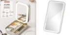 LED Makeup Mirror Storage Box with Touch Light - Image 3