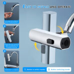 Rotating Splash-Proof Kitchen Faucet Extension Nozzle - Image 9