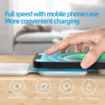 3-in-1 Magnetic Foldable Wireless Charger for Phone, Watch & Earbuds - Image 2