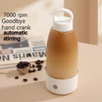 USB Electric Shaker Bottle for Smoothies & Protein Drinks - Image 4