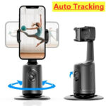 360° Auto Face Tracking Phone Holder for Vlogging & Live Streaming